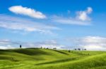 View Of The Scenic Tuscan Countryside Stock Photo