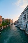 Venice  Italy Unusual Pittoresque View Stock Photo