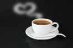 Love Coffee Stock Photo