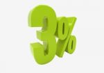 Percentage Sign Stock Photo