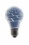 Photovoltaic Bulb  Stock Photo