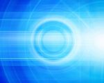 Blue Abstract Technology Background Stock Photo