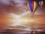 Hot Air Balloon Stock Photo