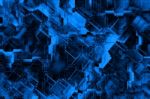 Blue Abstract Background Stock Photo