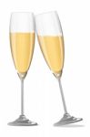 Champagne Glass Stock Photo