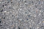 Dark Asphalt With Gravel Texture Stock Photo