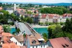 Konstanz City At Lake Constance Stock Photo