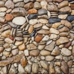 Sea Stones Pebble Texture Background Stock Photo