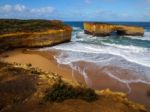 The London Bridge By  Great Ocean Road Stock Photo