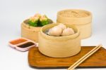 Assorted Dim Sum  Stock Photo