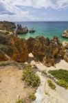 Wonderfull Portuguese Beach Stock Photo