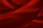 Red fabric background Stock Photo