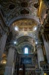 Cathedral Of St Alexander In Bergamo Stock Photo