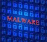 Malware Internet Represents World Wide Web And Www Stock Photo