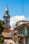 Zaruma - Town In The Andes, Ecuador Stock Photo