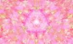 Pink Glow Abstract Painting Stock Photo