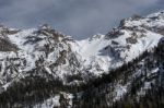 Mountains Near Cortina D'ampezzo Stock Photo