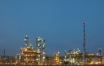 Chemical Plant Stock Photo