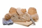 Traditional Large Loaf Of Bread Stock Photo