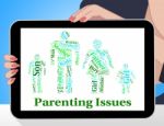 Parenting Issues Means Mother And Baby And Affairs Stock Photo