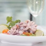 Squid Salad Stock Photo