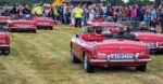 Red Arrows Pilots Entertaining The Crowds At Biggin Hill Stock Photo