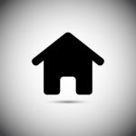 House Icon.  Illustration Stock Photo