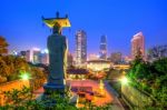 Bongeunsa Temple In Seoul, Korea Stock Photo