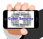 Cyber Security Indicates World Wide Web And Searching Stock Photo