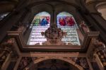 Interior View Of Salisbury Cathedral Stock Photo