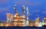 Chemical Plant Stock Photo