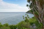 Beautiful Coast / Sea View Of Cliffs Stock Photo