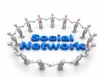 Social Network Stock Photo