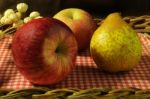 Fruit Basket Stock Photo