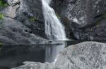 Cedar Creek Falls In Mount Tamborine Stock Photo