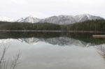 Lake Eibsee Stock Photo