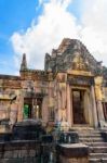 Prasat Hin Muang Tam With Blue Sky Stock Photo