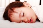 Sleeping Baby Stock Photo