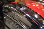 Old Austin Car In The Motor Museum At Bourton-on-the-water Stock Photo