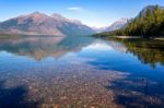 Lake Mcdonald Stock Photo