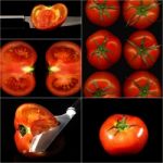 Tomatoes Collage Stock Photo