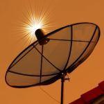 Satellite Dishes Stock Photo