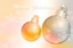 Elegant And Light Merry Christmas Background Stock Photo