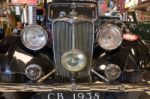 Riley Adelphi 1938 In The Motor Museum At Bourton-on-the-water Stock Photo