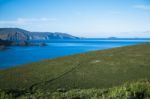 View Of Bruny Island Beach In The Late Afternoon Stock Photo