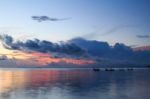 Seascape At Dusk,samui Island,thailand Stock Photo