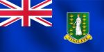 Flag Of British Virgin Island -  Illustration Stock Photo