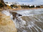 Albufeira, Southern Algarve/portugal - March 10 : View Of The Be Stock Photo