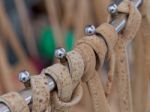 Tavira, Southern Algarve/portugal - March 8 : Cork Handbags For Stock Photo