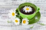 Chamomile Tea Stock Photo